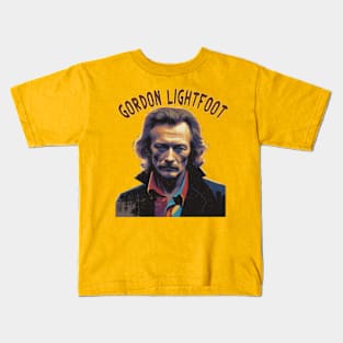 Gordon Lightfoot Kids T-Shirt